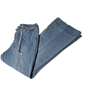 Venezia Lane Bryant Jeans Womens Size 18 Flare Leg High Waist Light Wash Denim